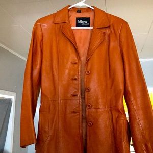 Wilson’s Suede and leather coat